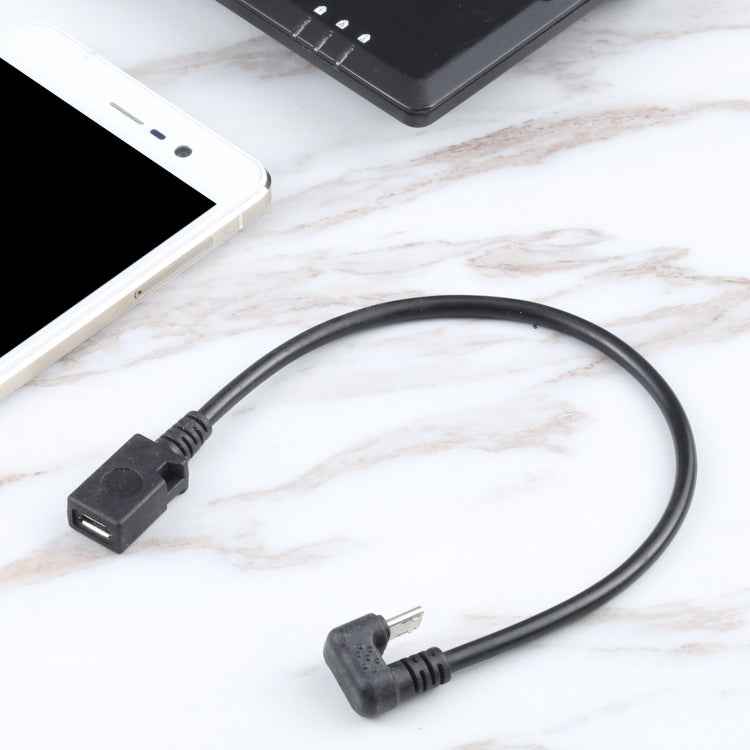 U-shaped Micro USB Male to Female Extension Cable