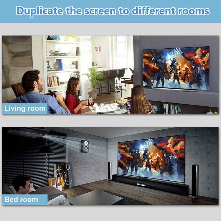 3D 4K HDMI Splitter Box, 1 Input x 4 Output, USB Power Supply