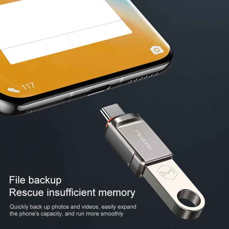 MCDODO USB 3.0 Female to USB-C / Type-C Male OTG Converter USB Flash Disk