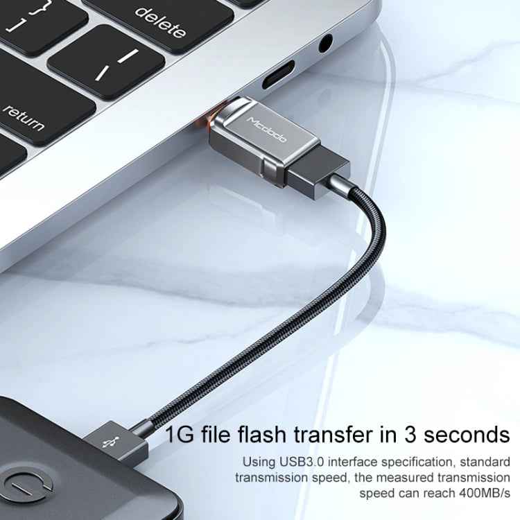 MCDODO USB 3.0 Female to USB-C / Type-C Male OTG Converter USB Flash Disk