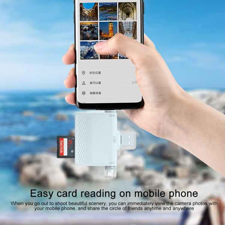 NK-939C 3 in 1 USB to USB-C / Type-C + 8PIN Multifunctional Docking Station