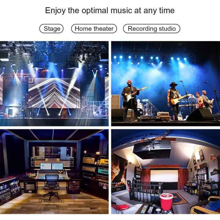 30cm Metal Head 6.35mm Male to RCA Male Audio Connector Adapter Cable for Mixing Console