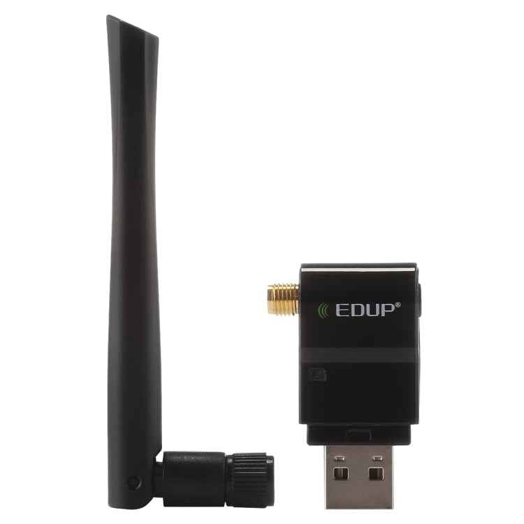 EDUP EP-AC1635 600Mbps Dual Band Wireless 11AC USB Ethernet Adapter 2dBi Antenna for Laptop / PC