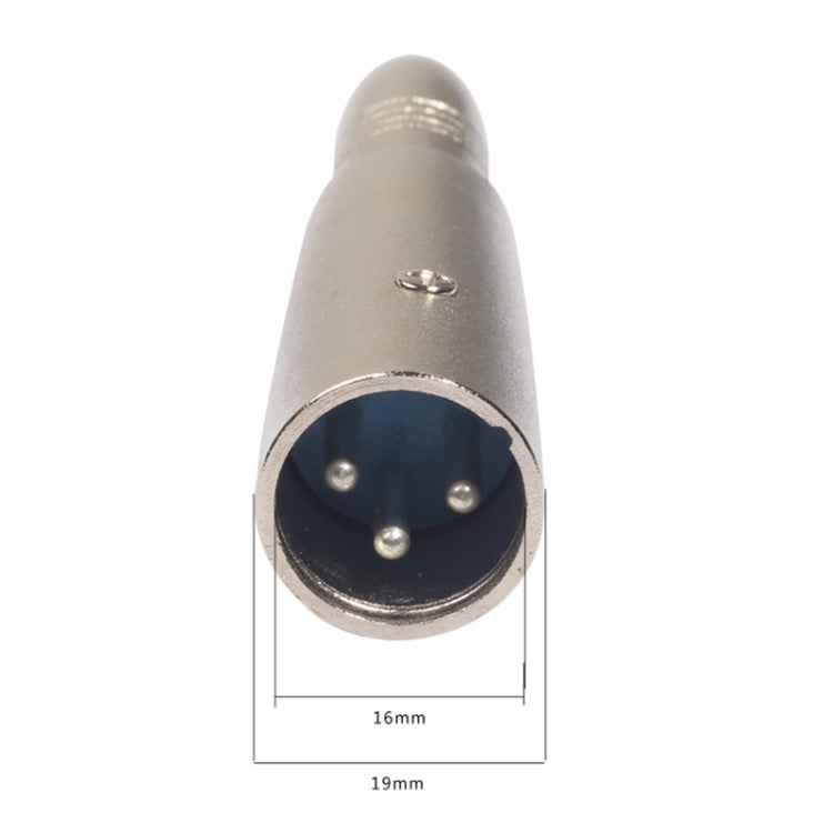 10 PCS LZ1164-1 6.35mm XRL Female to Male Audio Adapter