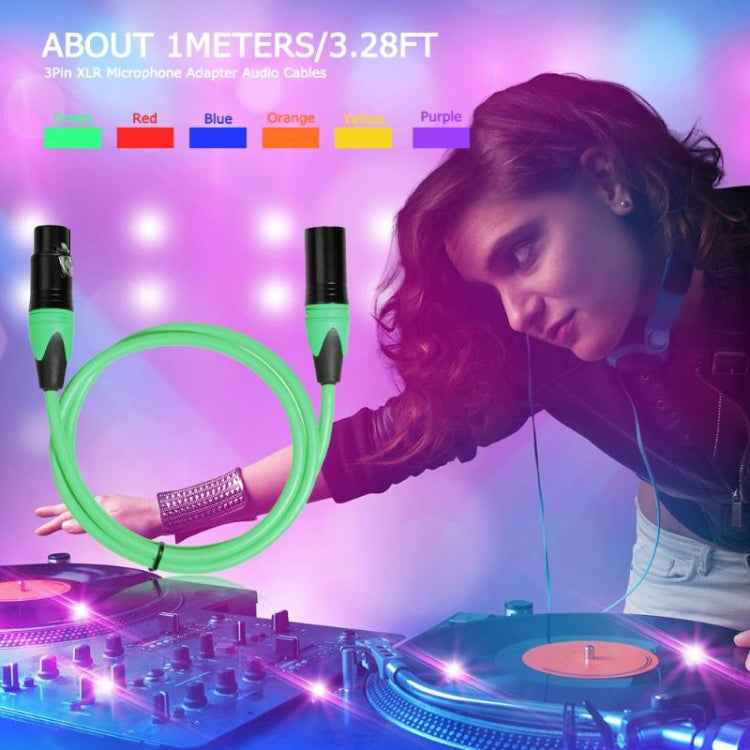 XRL Male to Female Microphone Mixer Audio Cable, Length: 3m