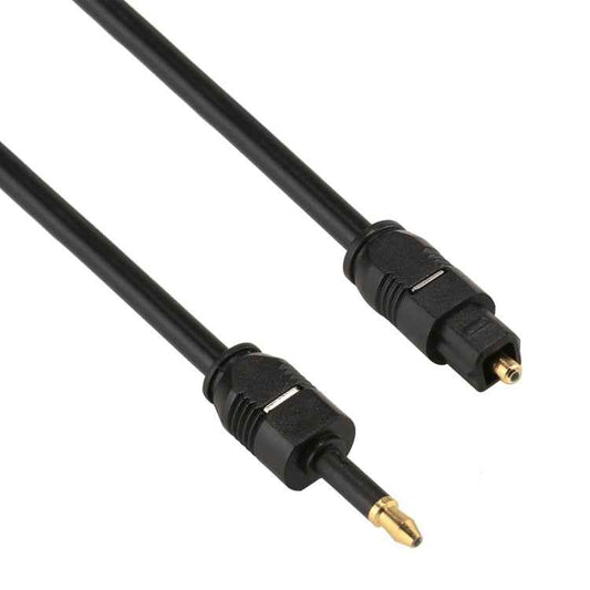 2m OD4.0mm Toslink Male to 3.5mm Mini Toslink Male Digital Optical Audio Cable