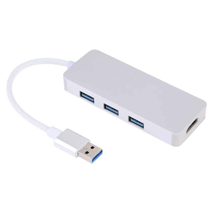 4 in 1 USB 3.0 to 3 x USB 3.0 + HDMI Adapter