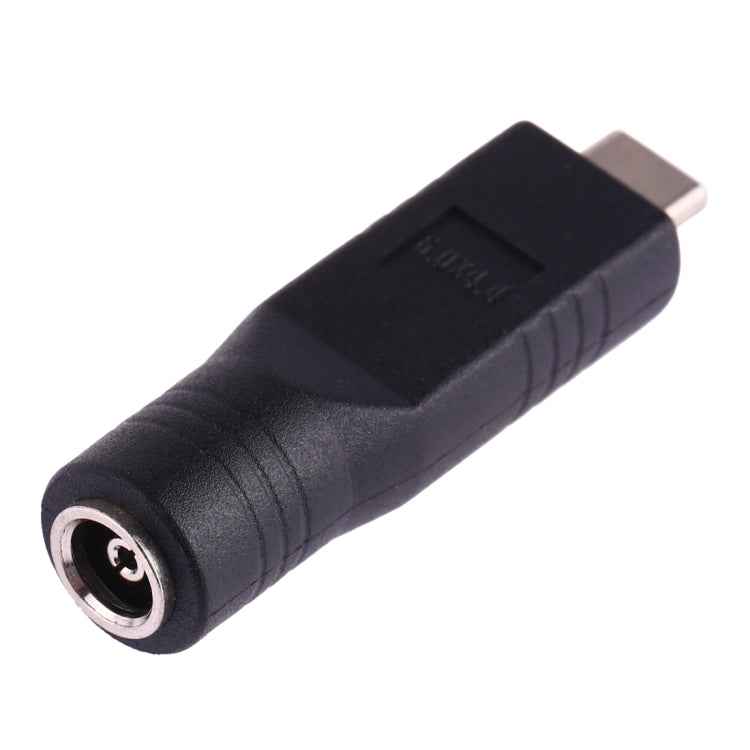 6.0 x 4.4mm Female to USB-C / Type-C Male Plug Adapter Connector