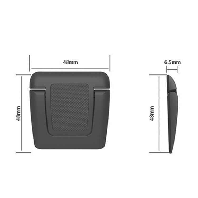 SD-001 2 PCS Desktop Foldable Mini Holder, Specification: ABS