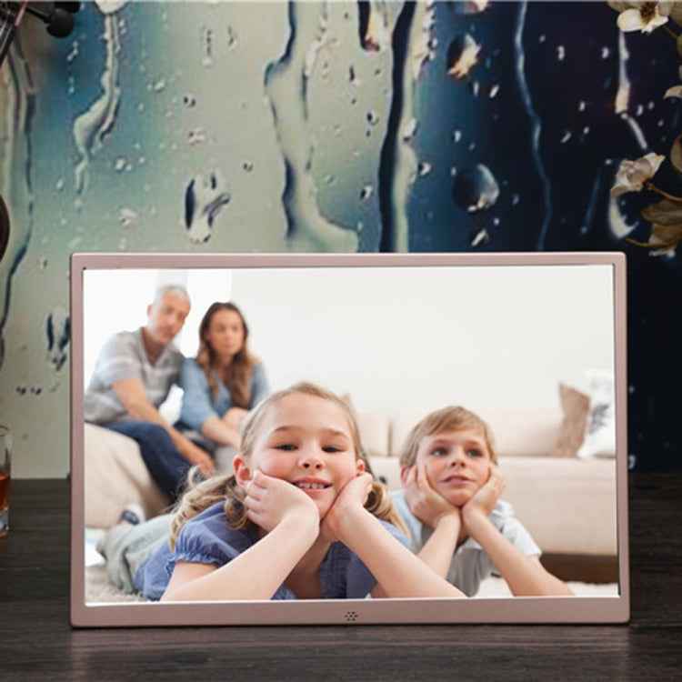 15-inch Digital Photo Frame Electronic Photo Frame Ultra-narrow Side Support 1080P Wall-mounted Advertising Machine