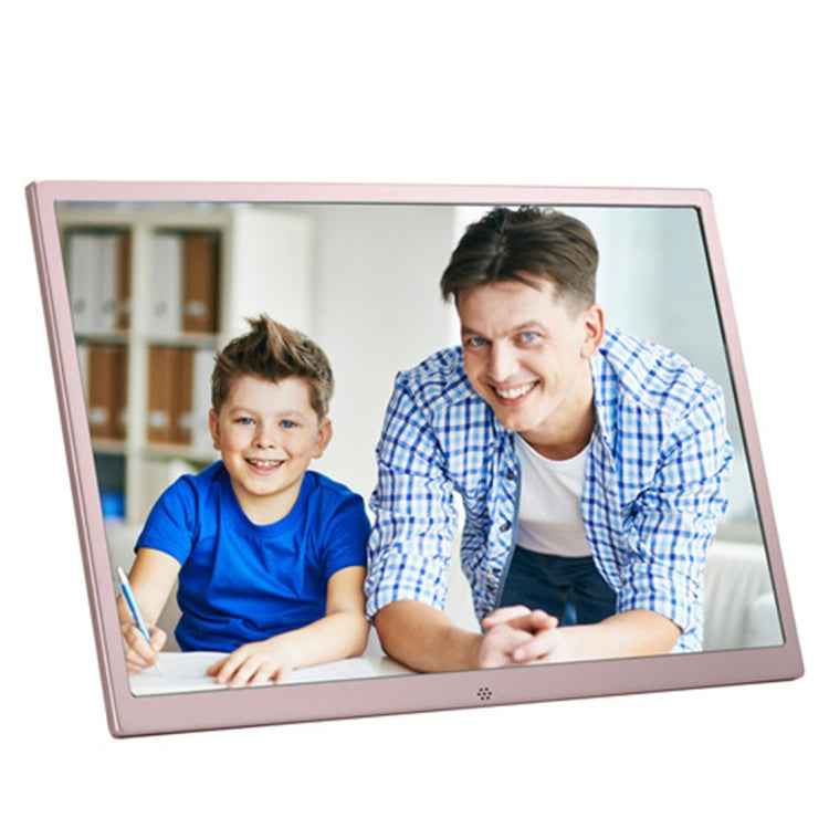 HSD1707 17 inch LED 1440X900 High Resolution Display Digital Photo Frame with Holder and Remote Control, Support SD / MMC / MS Card / USB Port, US Plug(Silver)