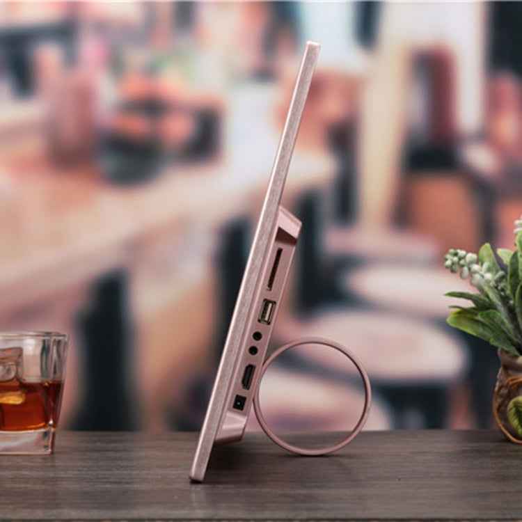 HSD1707 17 inch LED 1440X900 High Resolution Display Digital Photo Frame with Holder and Remote Control, Support SD / MMC / MS Card / USB Port, US Plug(Silver)