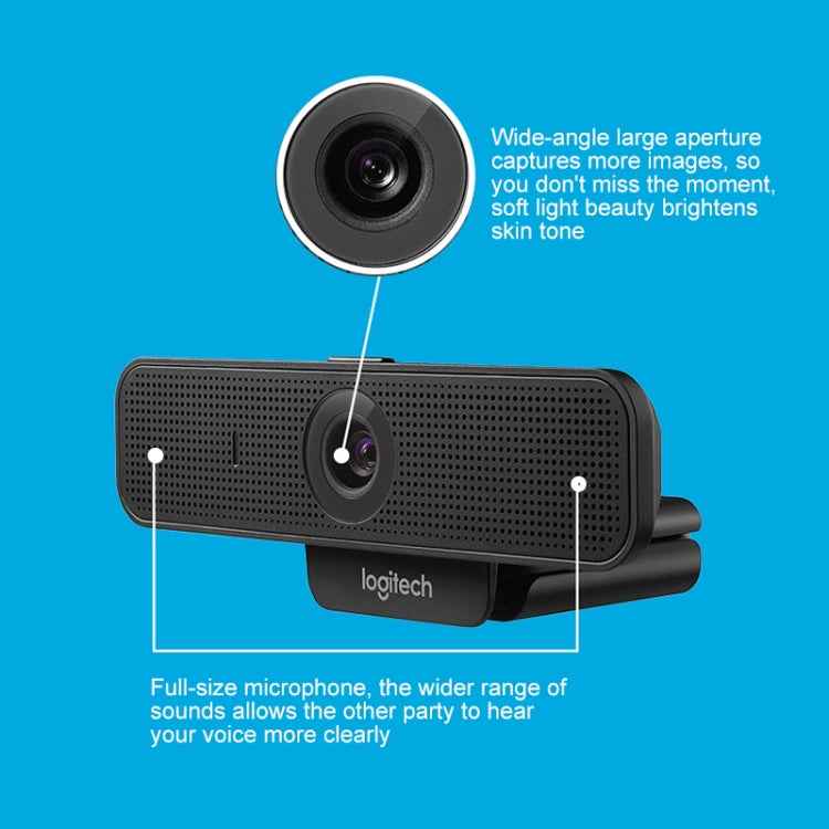 Logitech C925E 1080p HD Webcam with Integrated Security Cover