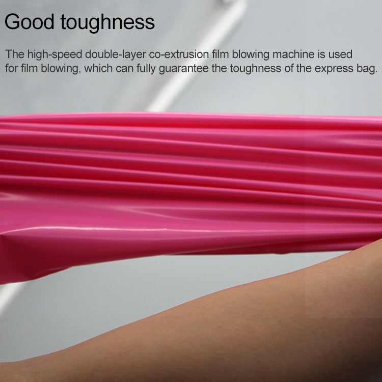 100 PCS / Roll Thick Express Bag Packaging Bag Waterproof Plastic Bag, Size: 13x24cm (Dark Grey), 13x24cm, Silver Grey, 13x24cm, White, 13x24cm, Pink
