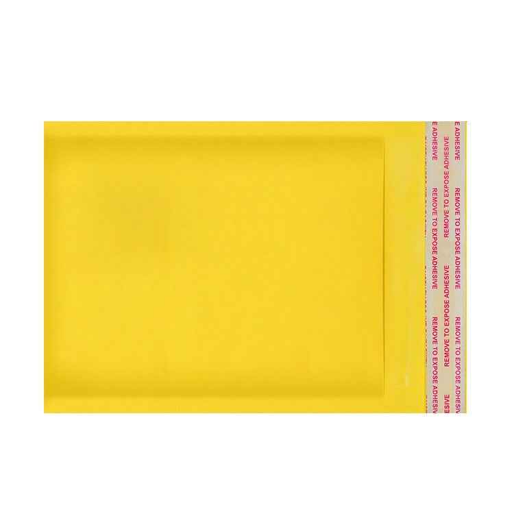 200pcs Kraft Paper Envelope Bag Express Bubble Bag Packaging Bag, Size: 19x28+4cm