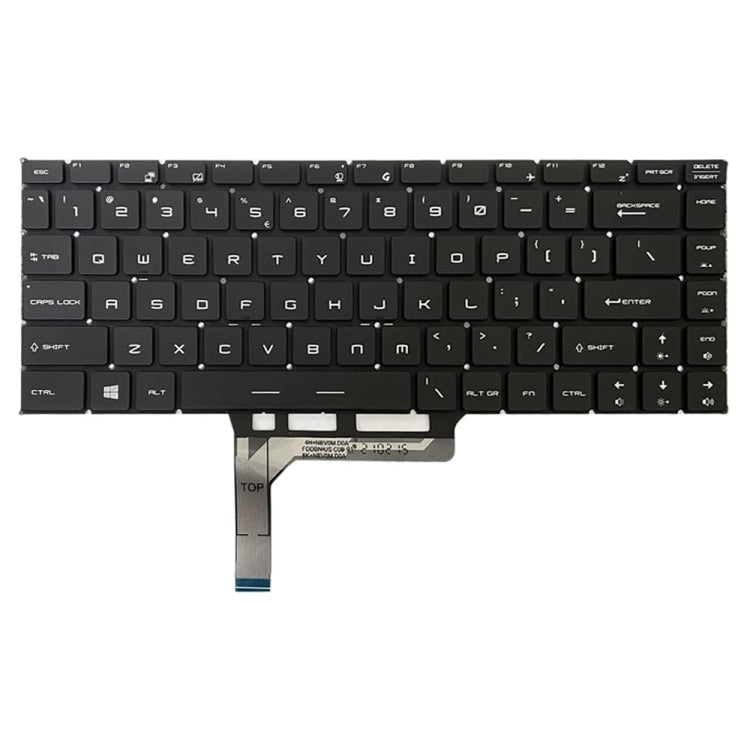 US Version Laptop Keyboard with Backlight for MSI GS65 / GS65VR / MS-16Q2 / Stealth 8SE /8SF / 8SG /Thin 8RE / Thin 8RF