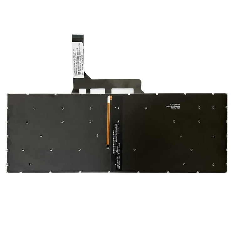 US Version Laptop Keyboard with Backlight for MSI GS65 / GS65VR / MS-16Q2 / Stealth 8SE /8SF / 8SG /Thin 8RE / Thin 8RF