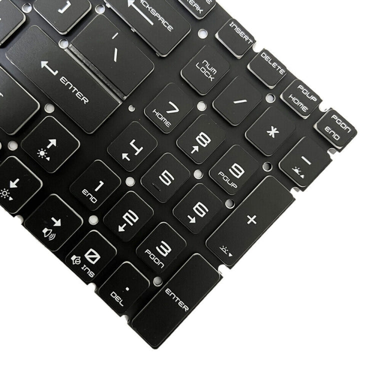 US Version Colorful Backlight Laptop Keyboard for MSI Steel GS60 / GS70 / GS72 / GT72 / GE62 / GE72 / GS73V