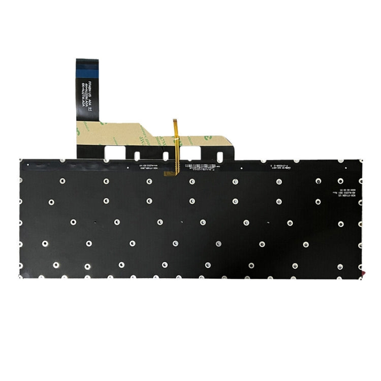 US Version Laptop Keyboard with Backlight for MSI GE66 Raider / MS-1541 / GP66 / MS-1542/1543 / GS66 / MS-16V1 / MS-16V2 / 10SD / 10SE