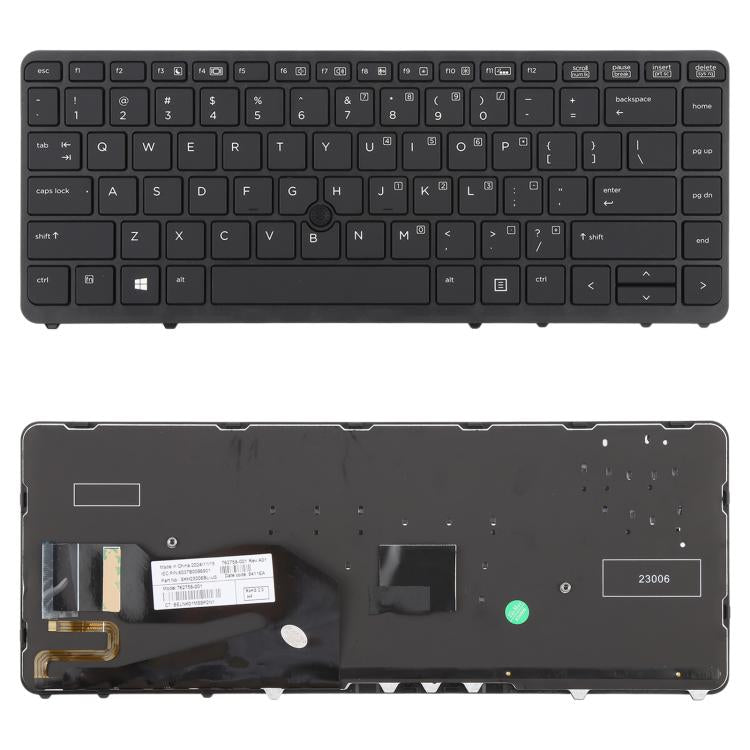 For HP EliteBook 840 G1 US Version Keyboard with Backlight and Pointing