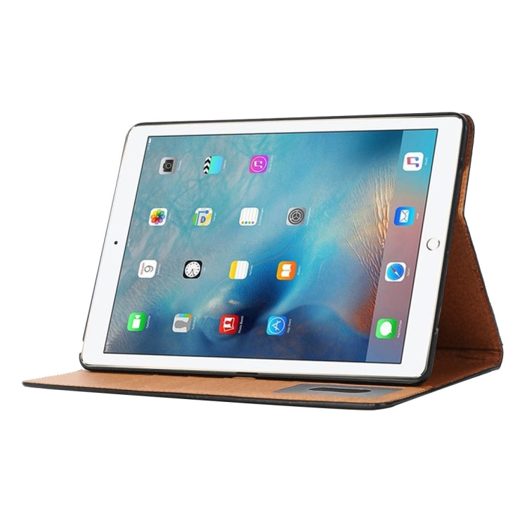 Book Style Polished Surface Horizontal Flip Leather Case with Holder & Card Slots & Wallet for iPad Pro 9.7 inch
