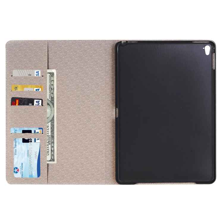 Map Pattern Horizontal Flip Leather Case with Holder & Card Slots & Wallet for iPad Pro 9.7 inch, Random Pattern Delivery