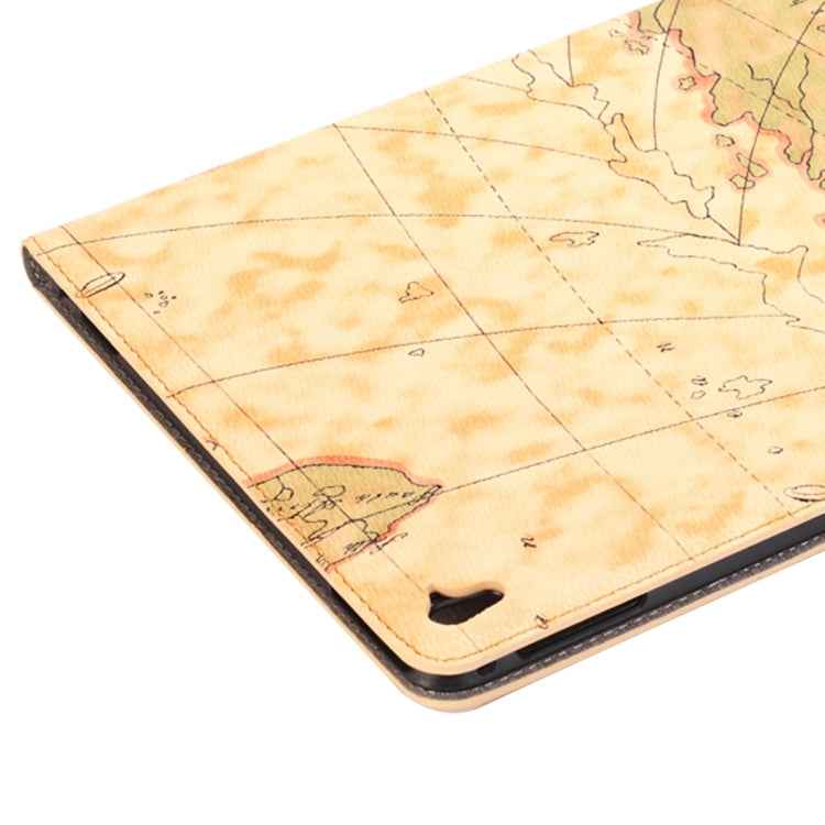 Map Pattern Horizontal Flip Leather Case with Holder & Card Slots & Wallet for iPad Pro 9.7 inch, Random Pattern Delivery