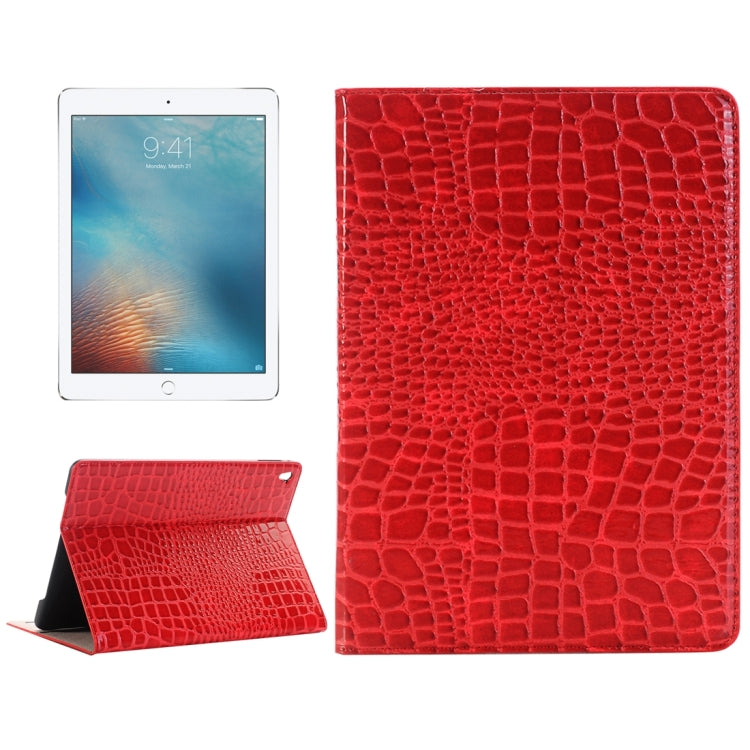 Crocodile Texture Horizontal Flip Leather Case with Holder & Card Slots & Wallet for iPad Pro 9.7 inch