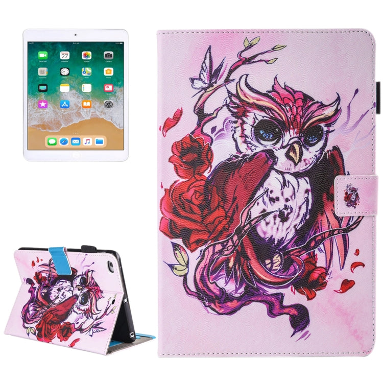 For iPad Air / iPad Air 2 Painting Pattern Horizontal Flip Leather Case with Holder & Wallet & Card Slots & Pen Slot, For iPad Air / iPad Air 2, iPad Air / iPad Air 2