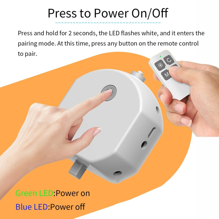 O1 Intelligent Remote Control Pet Toy Dog Training Luminous Ball, Remote Control, 8cm Remote Control