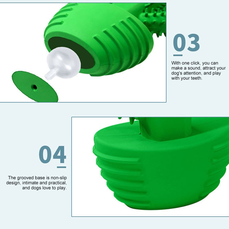 Pet Toothbrush Vocal Cleaning Teeth Molar Rod Dog Toy Supplies, Pet Toothbrush