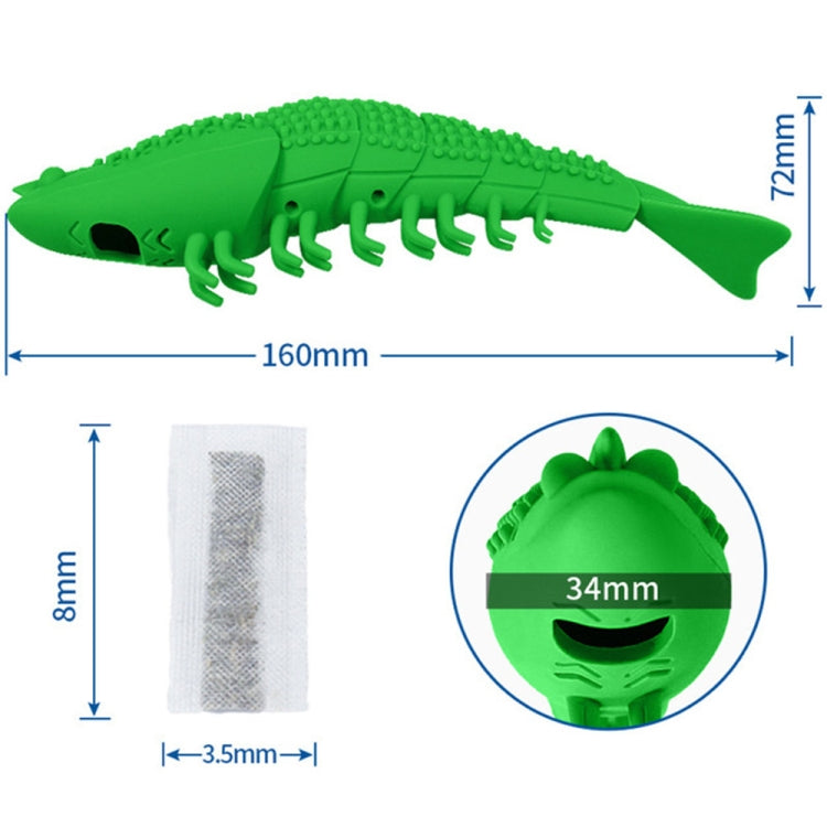 Catnip Fish Bite Teething Stick Funny Cat Toy Pet Toothbrush, Catnip Fish