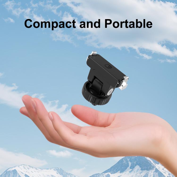 For Insta360 GO UItra PULUZ Plastic Gimbal Magnetic Quick Release Base Mount, Gimbal Quick Release Base
