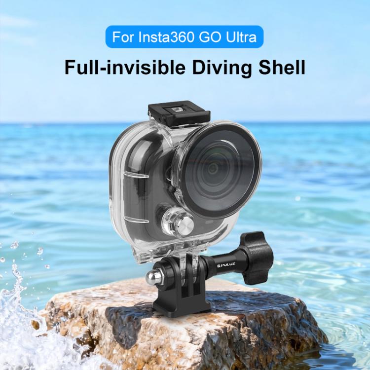For Insta360 GO Ultra 50m Waterproof Case Thumb Main Body Camera Dive Housing Cover, For Insta360 GO Ultra Thumb Main Body