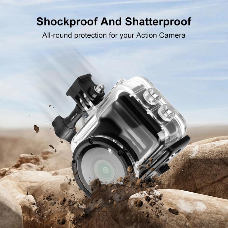 For Insta360 GO Ultra PULUZ 50m Waterproof Case Camera Dive Housing Cover, For Insta360 GO Ultra
