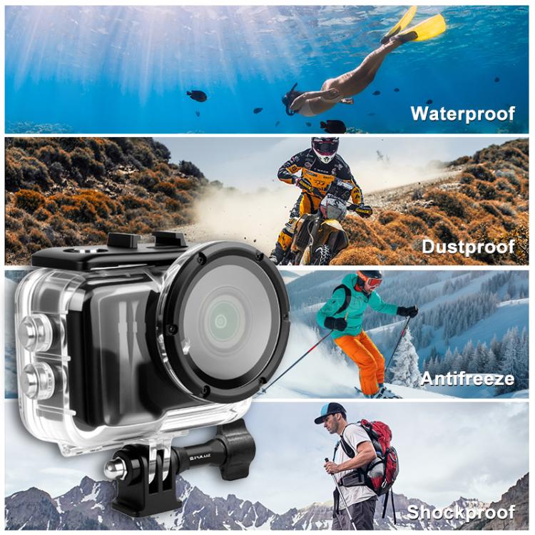 For Insta360 GO Ultra PULUZ 50m Waterproof Case Camera Dive Housing Cover, For Insta360 GO Ultra