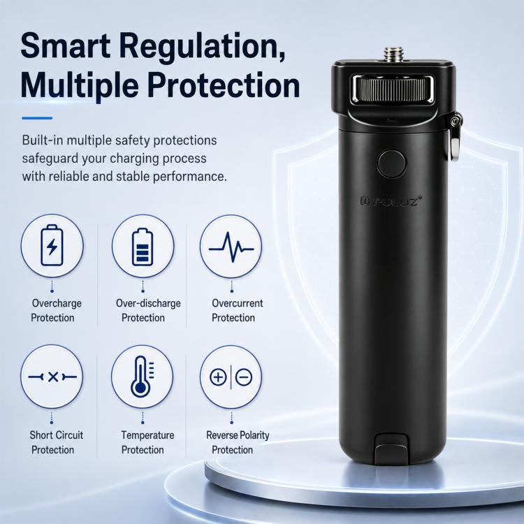 For Insta360 Luna PULUZ High-Capacity 5000mAh Battery Grip