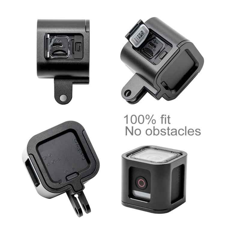 PULUZ Housing Shell CNC Aluminum Alloy Protective Cage with Insurance Frame for GoPro HERO5 Session /HERO4 Session /HERO Session