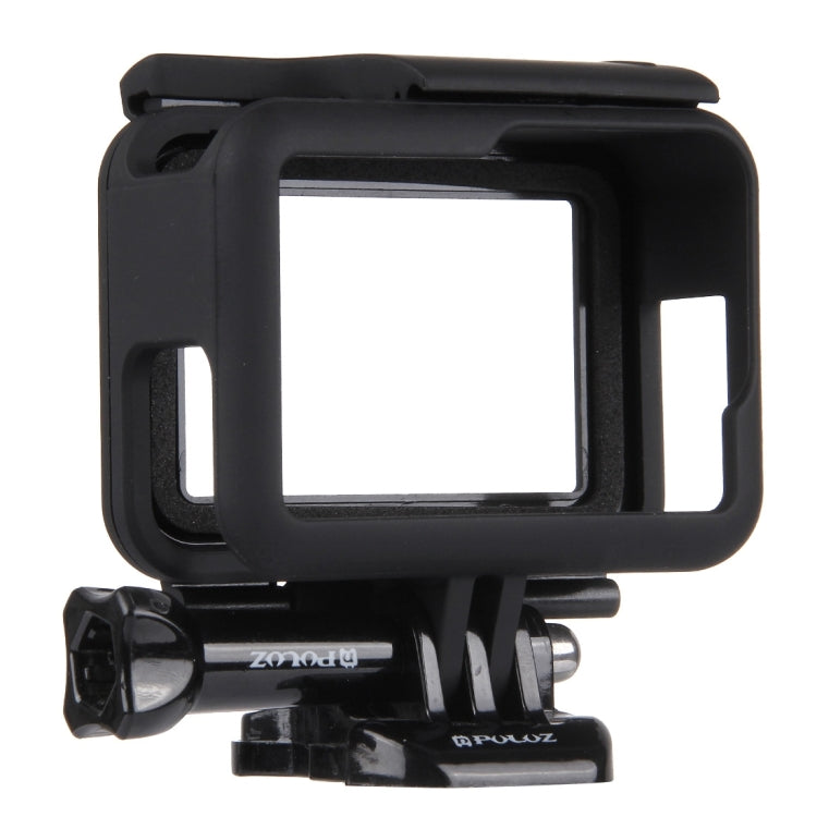 PULUZ ABS Plastic Housing Shell Frame Mount Protective Case Cage with Pedestal and Long Screw for GoPro HERO(2018) /7 Black /6 /5