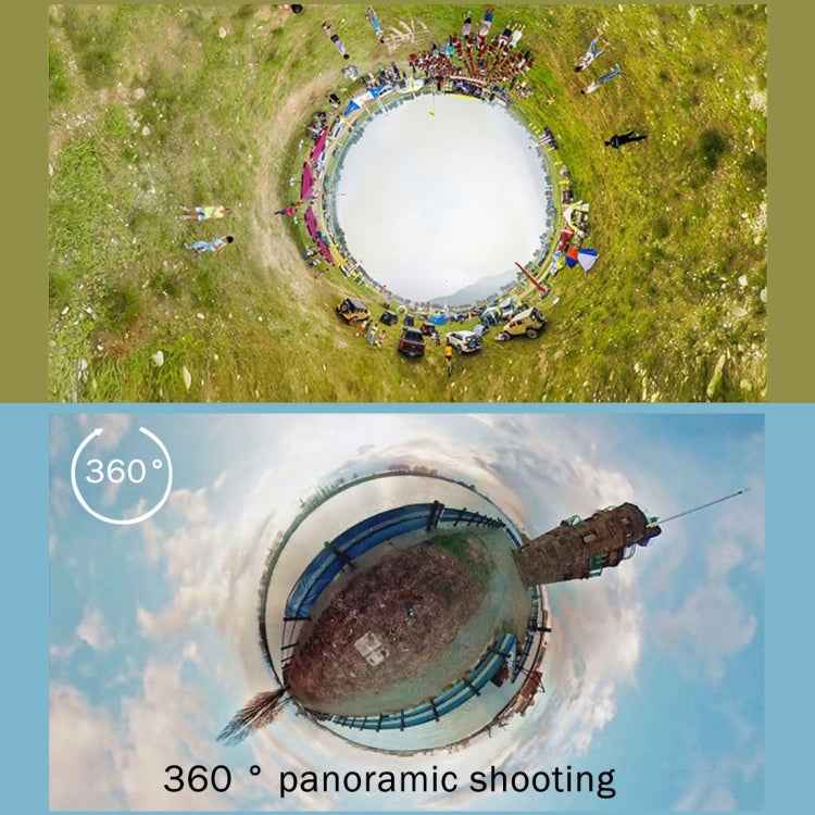 PULUZ 8 in 1 All View Panorama Frame CNC Aluminum Alloy Protective Cage with Screw for GoPro HERO7 /6 /5, 8 in 1 for HERO5 Black