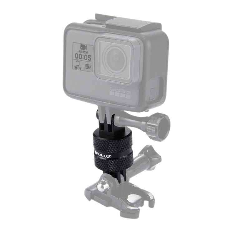 PULUZ 360 Degree Rotation CNC Swivel Pivot Extension Arm Tripod Mount for GoPro, Insta360, DJI and Other Action Cameras