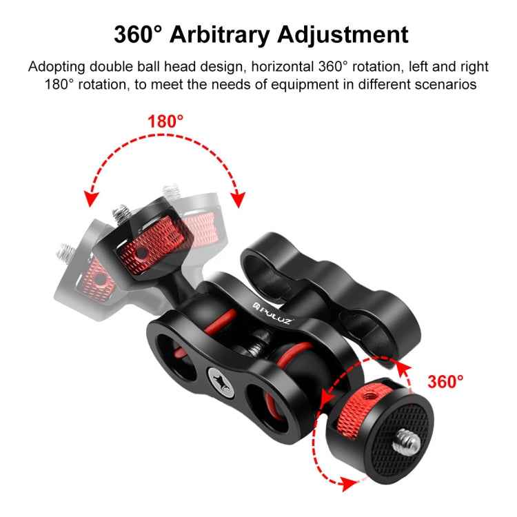 PULUZ Magic Arm Bracket Mount 1/4 inch Ball Head Magic Arm