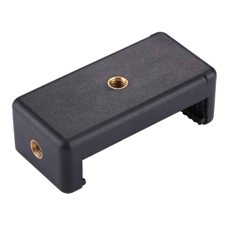 PULUZ Selfie Sticks Tripod Mount Phone Clamp with 1/4 inch Screw Hole for iPhone, Samsung, HTC, Sony, LG and other Smartphones