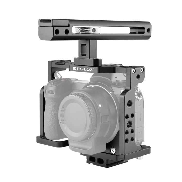 PULUZ Video Camera Cage Filmmaking Rig with Handle for Nikon Z6 / Z7