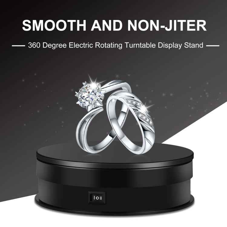 PULUZ 15cm Adjusting Speed Rotating Turntable Display Stand, Load: 3kg