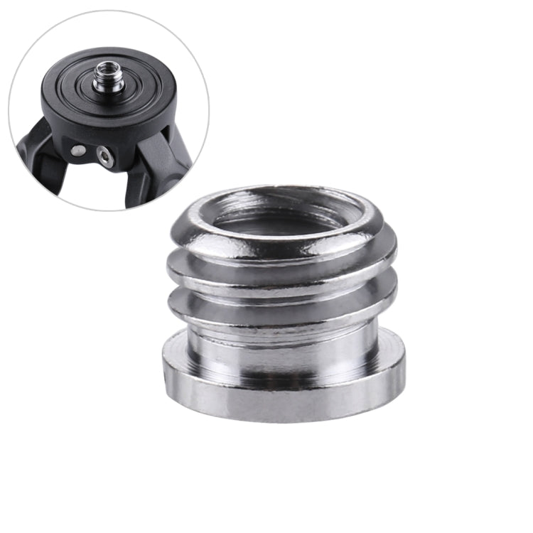 PULUZ 1/4 inch Female Thread to 3/8 inch Male Thread Adapter Screw, 1/4 Female to 3/8 Male
