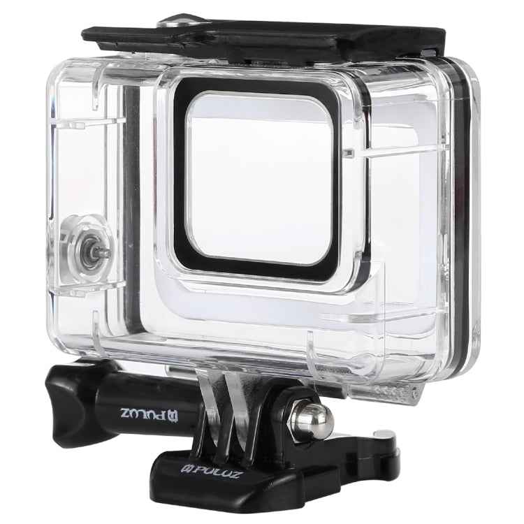 PULUZ 45m Underwater Waterproof Housing Diving Case for GoPro HERO7 Silver / HERO7 White, with Buckle Basic Mount & Screw