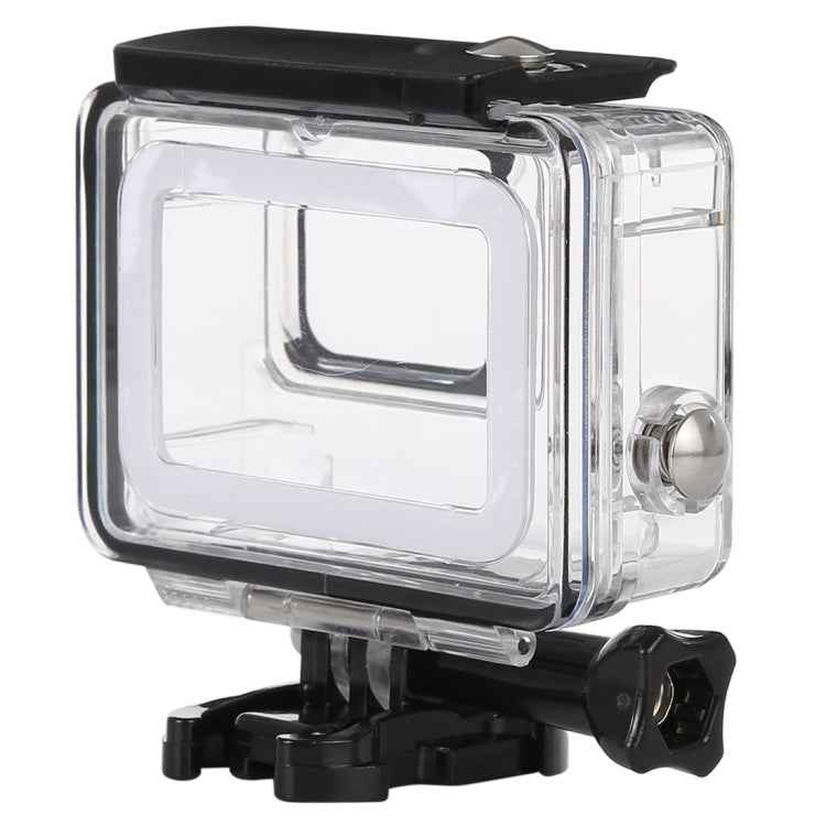 PULUZ 45m Underwater Waterproof Housing Diving Case for GoPro HERO7 Silver / HERO7 White, with Buckle Basic Mount & Screw