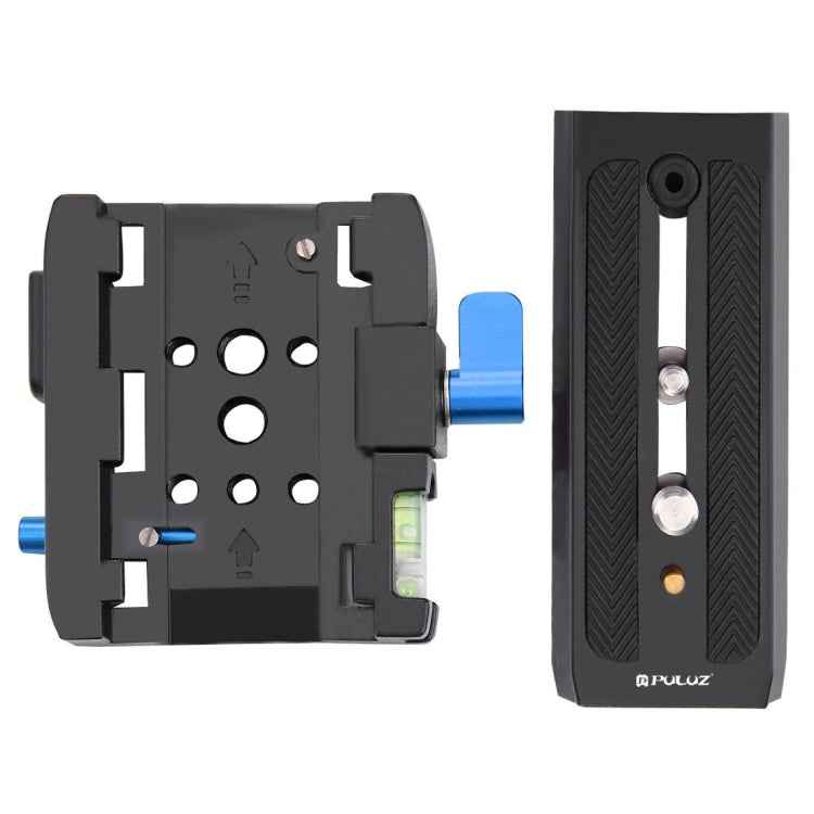 PULUZ Quick Release Clamp Adapter + Quick Release Plate for DSLR & SLR Cameras