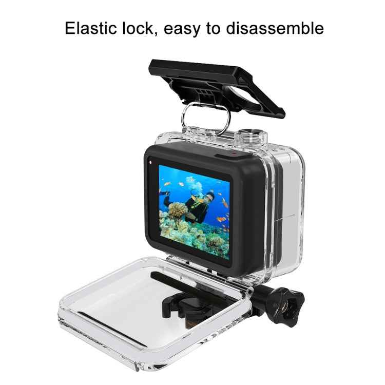PULUZ 60m Underwater Depth Diving Case Waterproof Camera Housing for GoPro HERO8 Black